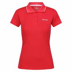 Regatta Womens/Ladies Maverick V Polo Shirt - 10 UK, Pink Potion