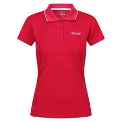 Regatta Womens/Ladies Maverick V Polo Shirt - 12 UK, Pink Potion