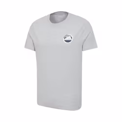 Mountain Warehouse Mens Pitolchry Mountain Cotton T-Shirt - M, Grey