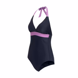 Regatta Womens/Ladies Flavia II Contrast One Piece Swimsuit - 10 UK, Navy/Radiant Orchid