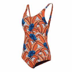 Regatta Womens/Ladies Orla Kiely Tropical One Piece Swimsuit - 10 UK, Orange