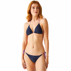 Regatta Womens/Ladies Andrellia Bikini Top - 16 UK, Navy/Radiant Orchid