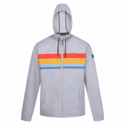 Regatta Mens Shorebay II Full Zip Hoodie - 3XL, Silver Grey Marl