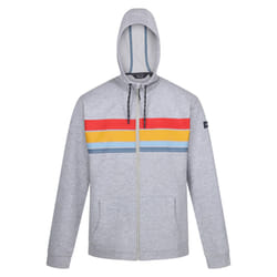 Regatta Mens Shorebay II Full Zip Hoodie - 3XL, Silver Grey Marl