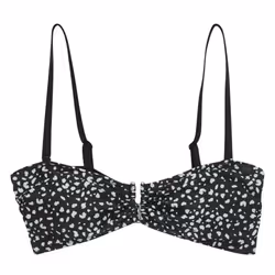Regatta Womens/Ladies Aceana III Polka Dot Bikini Top - 20 UK, Black/White