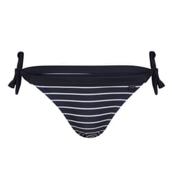 Regatta Womens/Ladies Flavia String Striped Bikini Bottoms - 10 UK, Navy/White