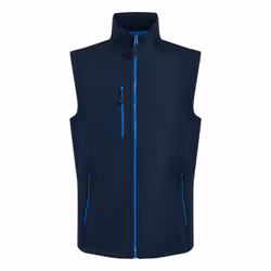 Regatta Mens Navigate Softshell 2 Layer Body Warmer - L, Navy/French Blue
