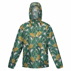 Regatta Womens/Ladies Orla Kiely Tropical Floral Packaway Waterproof Jacket - 20 UK, Green