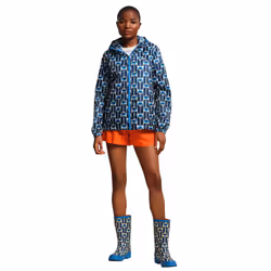 Regatta Womens/Ladies Orla Kiely Tall Flowers Packaway Waterproof Jacket - 16 UK, Navy