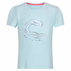 Regatta Childrens/Kids Bosley VII Wave T-Shirt - 7-8 Years, Bleached Aqua