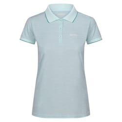 Regatta Womens/Ladies Remex II Polo Neck T-Shirt - 16 UK, Bleached Aqua