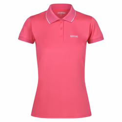 Regatta Womens/Ladies Remex II Polo Neck T-Shirt - 18 UK, Flamingo Pink Solid
