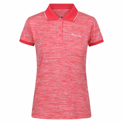 Regatta Womens/Ladies Remex II Polo Neck T-Shirt - 16 UK, Pink Potion