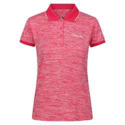 Regatta Womens/Ladies Remex II Polo Neck T-Shirt - 18 UK, Pink Potion