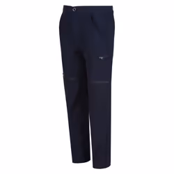 Regatta Childrens/Kids Highton Stretch Zip-Off Walking Trousers - 3-4 Years, Navy