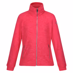 Regatta Womens/Ladies Azaelia Marl Full Zip Fleece Jacket - 20 UK, Hot Pink