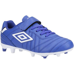 Umbro Childrens/Kids Speciali Liga Firm Leather Football Boots - 13 UK Child, Royal Blue