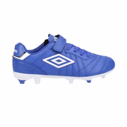 Umbro Childrens/Kids Speciali Liga Firm Leather Football Boots - 10 UK Child, Royal Blue