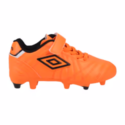 Umbro Childrens/Kids Speciali Liga Firm Leather Football Boots - 11 UK Child, Orange