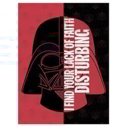 Star Wars Half Quote Canvas Print