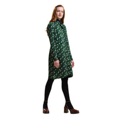Regatta Womens/Ladies Orla Kiely Leaf Print Dress - 10 UK, Shadow Elm Emerald