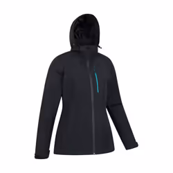 Mountain Warehouse Womens/Ladies Rainforest II Extreme Waterproof Jacket - 12 UK, Jet Black