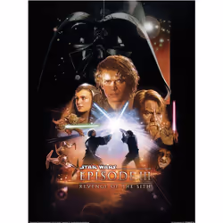 Star Wars Episode III Movie Poster Print