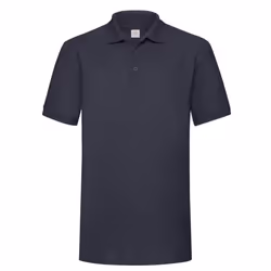 Fruit of the Loom Mens 65/35 Heavyweight Polo Shirt - S, Deep Navy