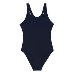 Regatta Girls Katrisse Plain One Piece Swimsuit - 15-16 Years, Navy