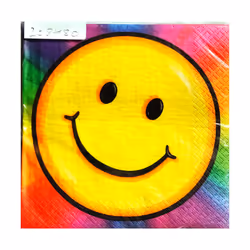 Amscan Keep On Smilin 3 Ply Napkins (Pack of 16)