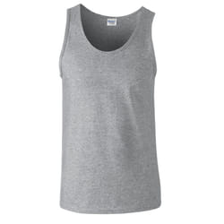 Gildan Mens Softstyle Tank Top - M, Sports Grey