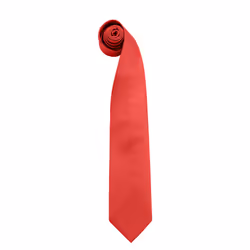 Premier Mens Colours Fashion Tie - One Size, Red