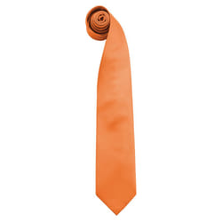 Premier Mens Colours Fashion Tie - One Size, Orange