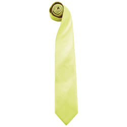 Premier Mens Colours Fashion Tie - One Size, Lime