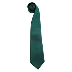 Premier Mens Colours Fashion Tie - One Size, Bottle Green