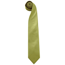 Premier Mens Colours Fashion Tie - One Size, Grass Green
