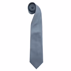 Premier Mens Colours Fashion Tie - One Size, Grey