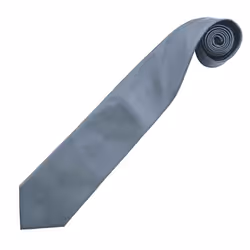 Premier Mens Colours Fashion Tie - One Size, Grey