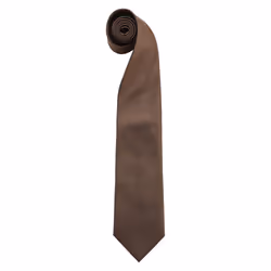 Premier Mens Colours Fashion Tie - One Size, Brown
