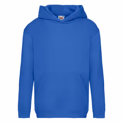 Fruit of the Loom Childrens/Kids Premium Hooded Sweatshirt - 12-13 Years, Royal Blue