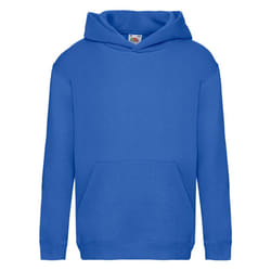Fruit of the Loom Childrens/Kids Premium Hooded Sweatshirt - 12-13 Years, Royal Blue