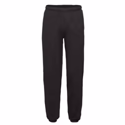 Fruit of the Loom Unisex Adult Premium Jogging Bottoms - XL, Black