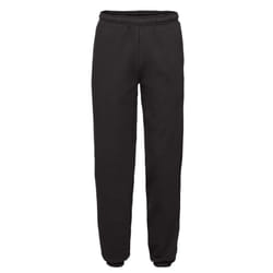 Fruit of the Loom Unisex Adult Premium Jogging Bottoms - XL, Black