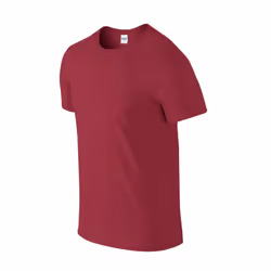 Gildan Unisex Adult T-Shirt - S, Antique Cherry Red