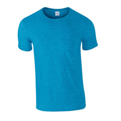 Gildan Unisex Adult T-Shirt - S, Antique Sapphire