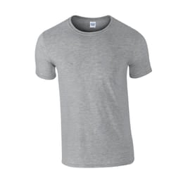Gildan Unisex Adult T-Shirt - S, Sports Grey