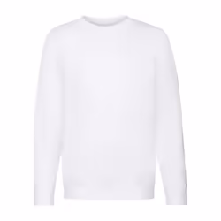 Fruit of the Loom Childrens/Kids Premium Drop Shoulder Sweatshirt - 12-13 Years, White