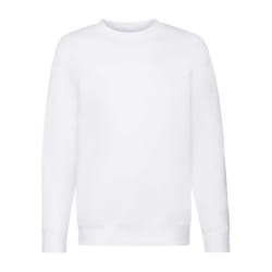 Fruit of the Loom Childrens/Kids Premium Drop Shoulder Sweatshirt - 12-13 Years, White