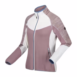 Regatta Womens/Ladies Hepley II Full Zip Fleece Jacket - 10 UK, Heather/White