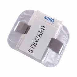 Yoko Unisex Adult ID Armband - One Size, Silver